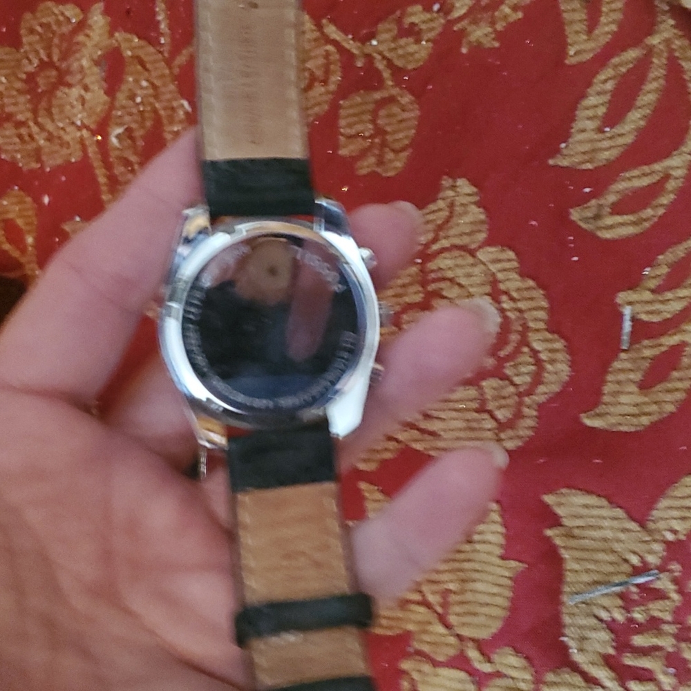 Authentic Fossil FS-4403 Luxury Quartz Chronograph Woman's Watch - Picture 3 of 3
